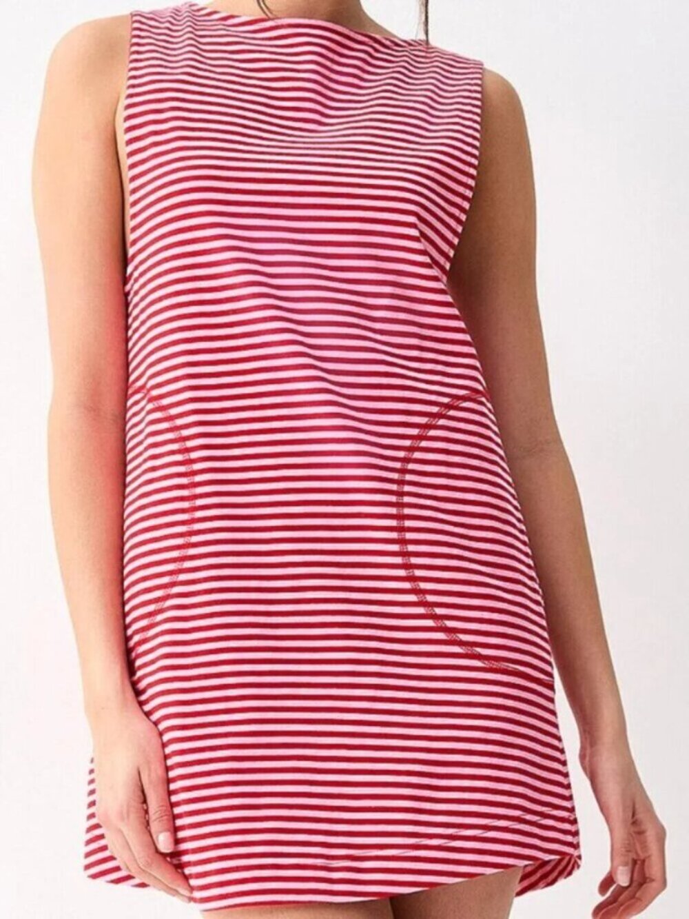 NWT Striped jersey dress 100% cotton - Picture 3 of 3